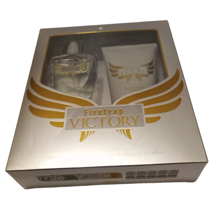 FIRETRAP 50ML EDT 150ML BODY WASH - VICTORY
