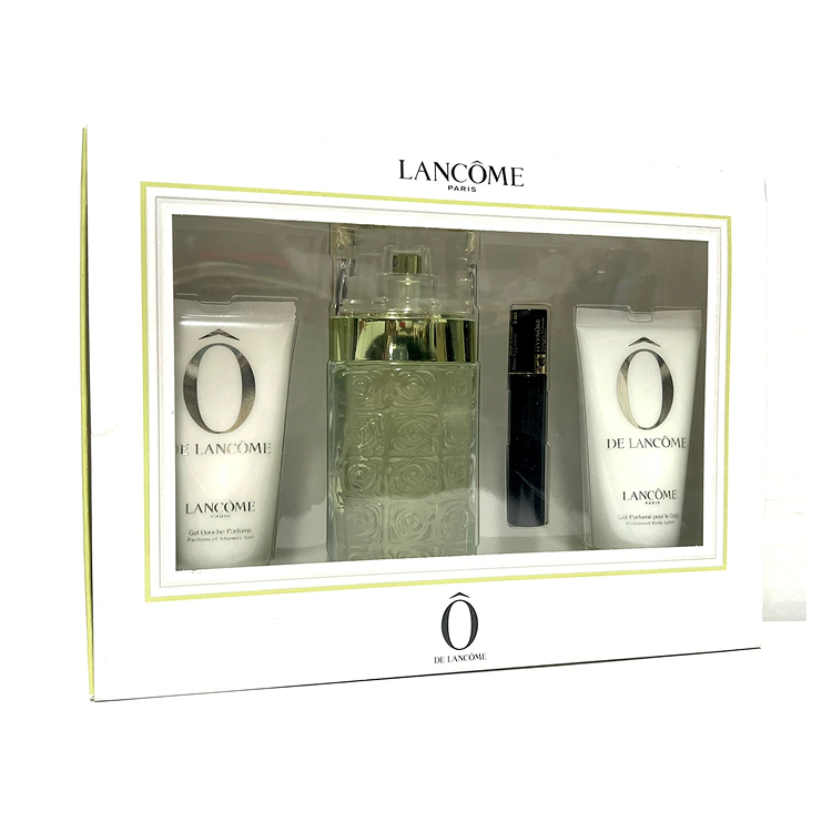 O DE LANCOME EDT SPRAY 75ML, BL 50ML, SG 50ML & MASCARA 2ML