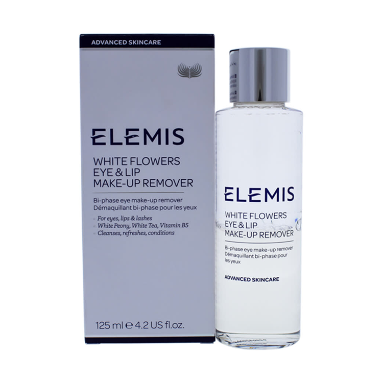 WHITE FLOWERS EYE & LIP MAKE UP REMOVER 125ML