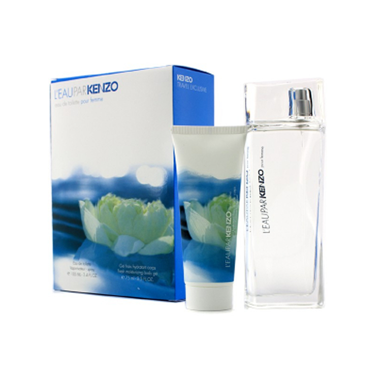 L'EAU PAR KENZO HOMME EDT SPRAY 100ML & BODY GEL 75ML