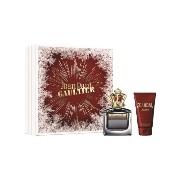 JPG SCANDAL HOMME SET: EDT SPRAY 100ML + SG 75ML