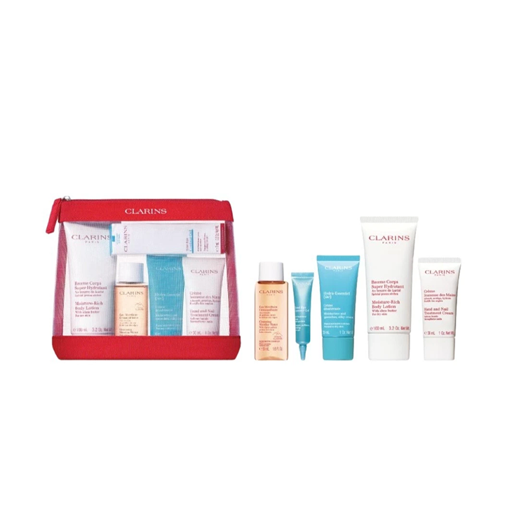 CLARINS ESSENTIAL MOISTURIZING TRAVEL SET