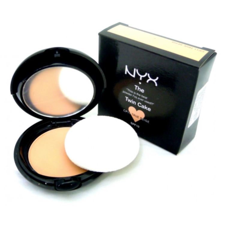 TWIN CAKE COMPACT POWDER PERFECT TAN