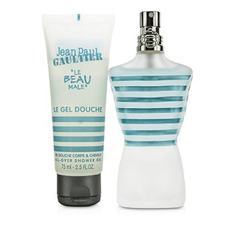 LE BEAU MALE EDT SPRAY 75ML & SHOWER GEL 75ML - TRAVEL SET