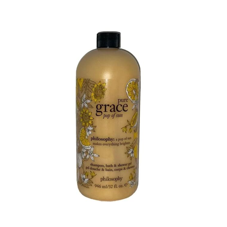 PHILOSOPHY PURE GRACE POP OF SUN BATH/SHOWER GEL 946ML - WITH PUMP
