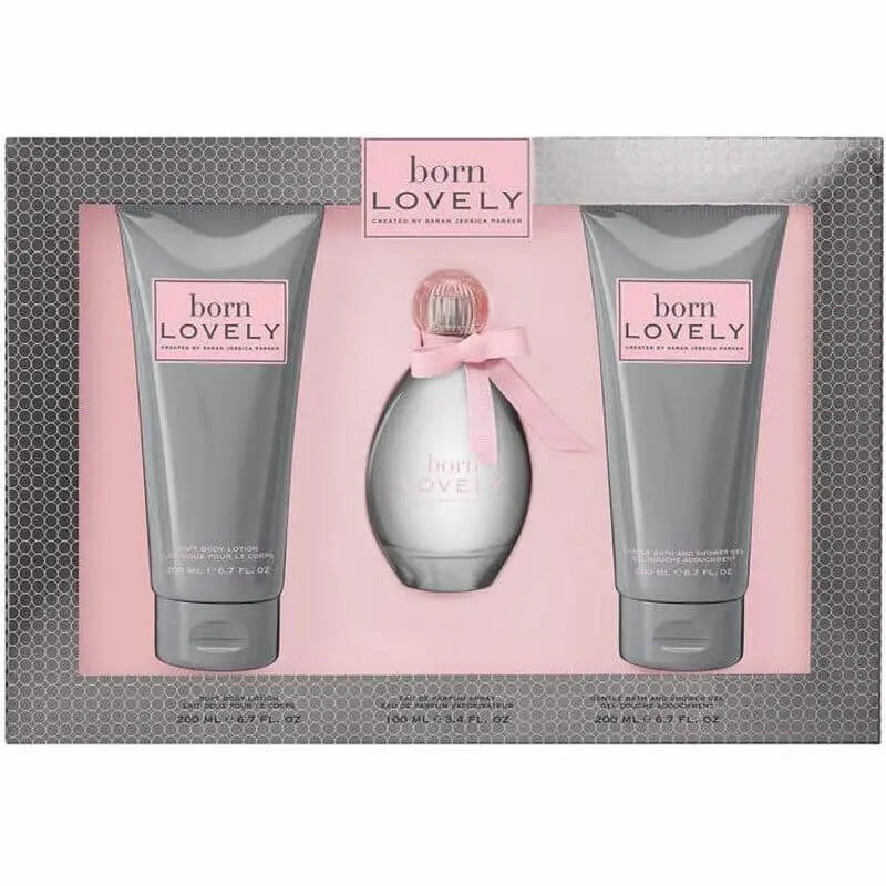 BORN LOVELY EDP 100ML, BODY LOTION 200ML &  SHOWER GEL 200ML