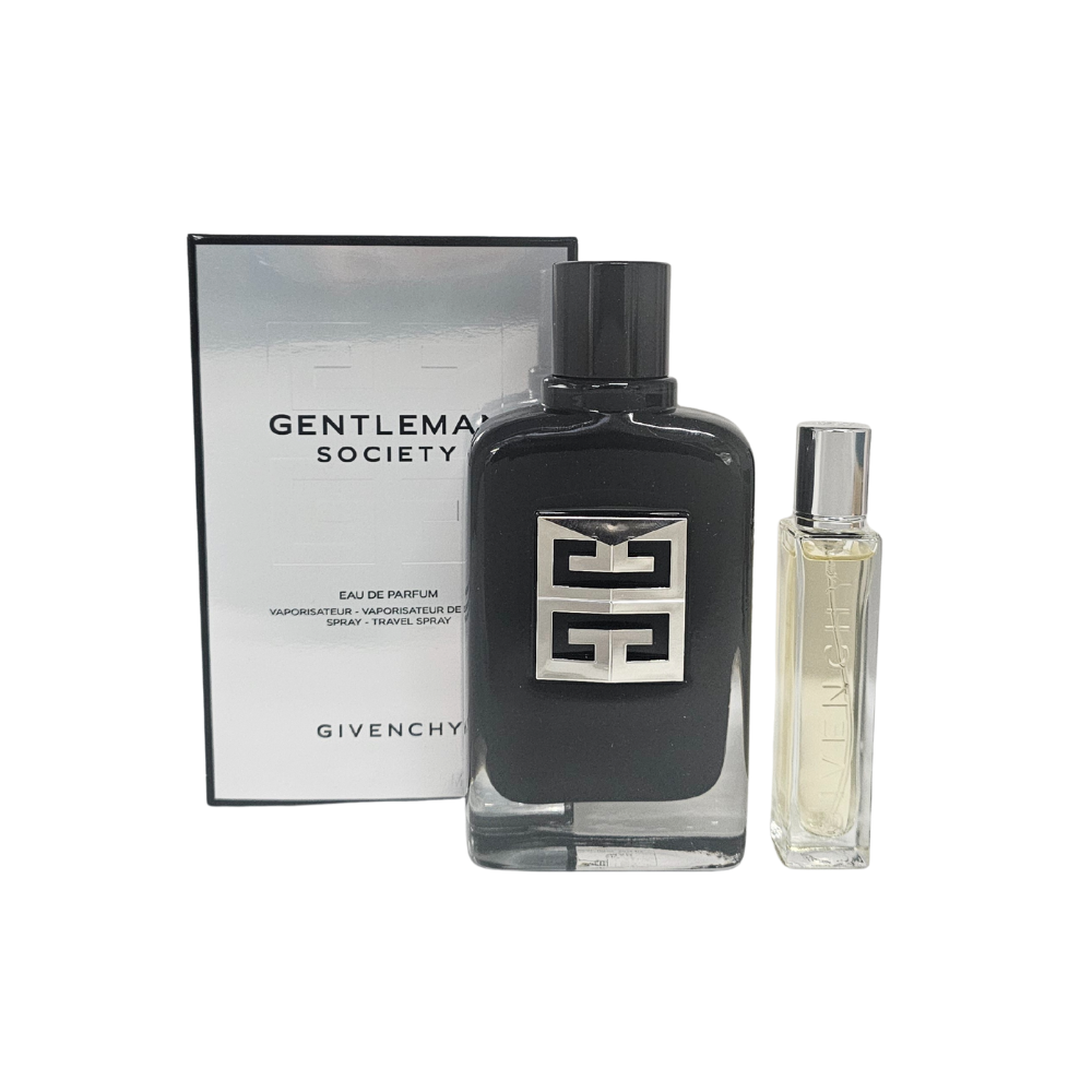 GIVENCHY GENTLEMAN SOCIETY SET: EDP SPRAY 100ML + EDP 12.5ML