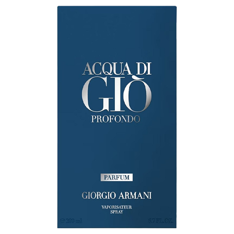 ARMANI ACQUA DI GIO POUR HOMME PROFONDO PARFUM SPRAY 200ML