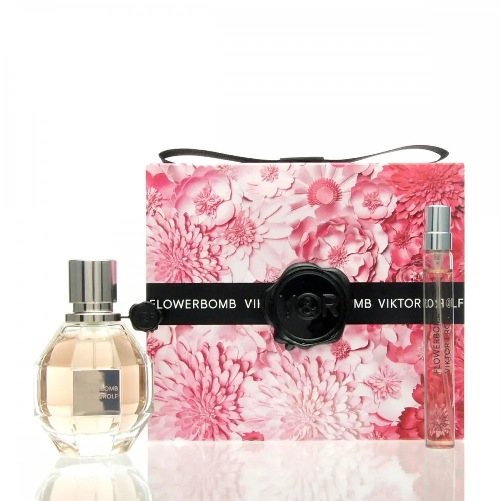 V&R FLOWERBOMB SET: EDP SPRAY 50ML + 10ML