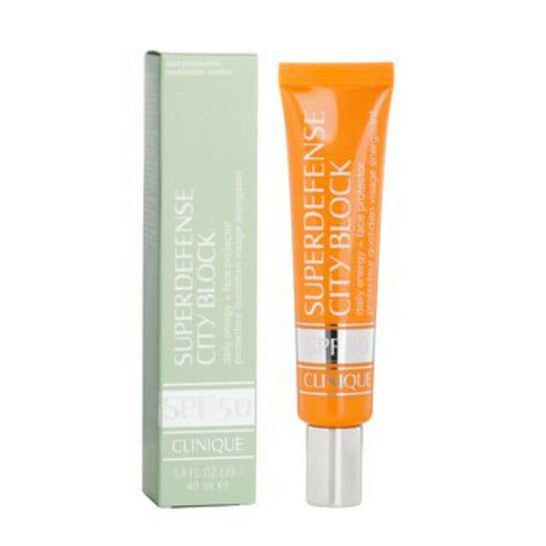 CLINIQUE SUPERDEFENSE CITY BLOCK DAILY ENERGY +  FACE PROTECTOR SPF50 40ML