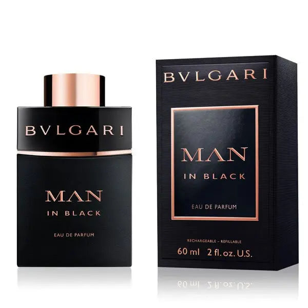 BULGARI MAN IN BLACK EDP SPRAY 60ML REFILLABLE