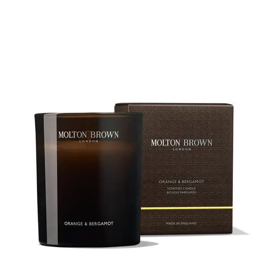 MOLTON BROWN ORANGE & BERGAMOT SINGLE WICK CANDLE