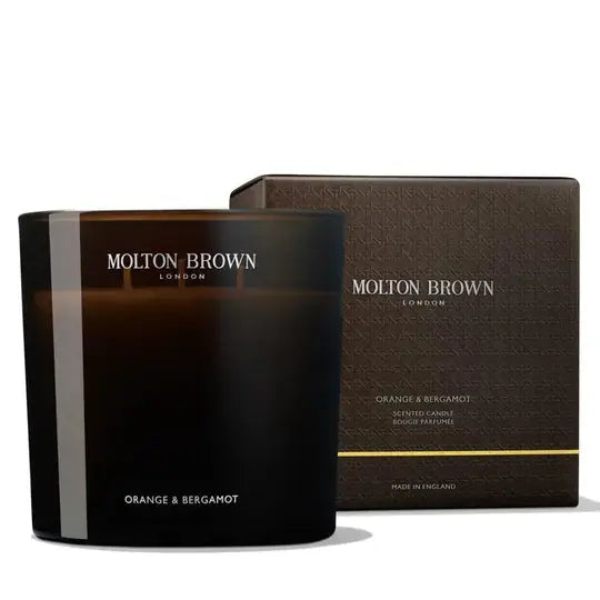 MOLTON BROWN ORANGE & BERGAMOT TRIPLE WICK CANDLE
