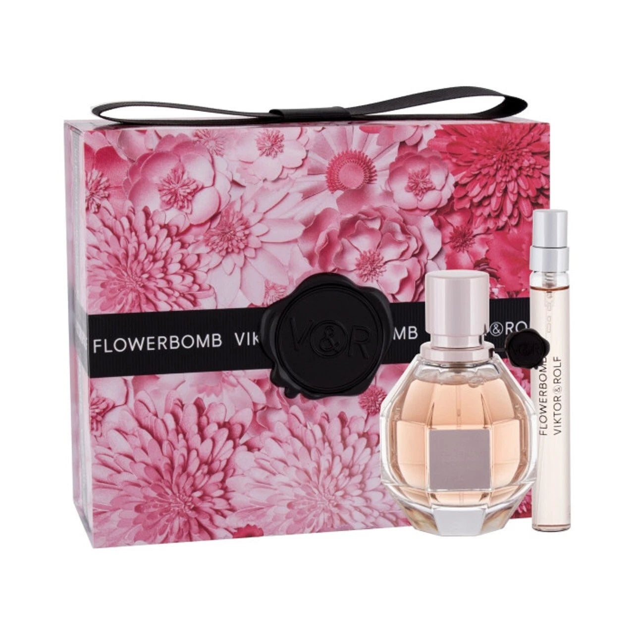V&R FLOWERBOMB SET: EDP SPRAY 50ML + 10ML