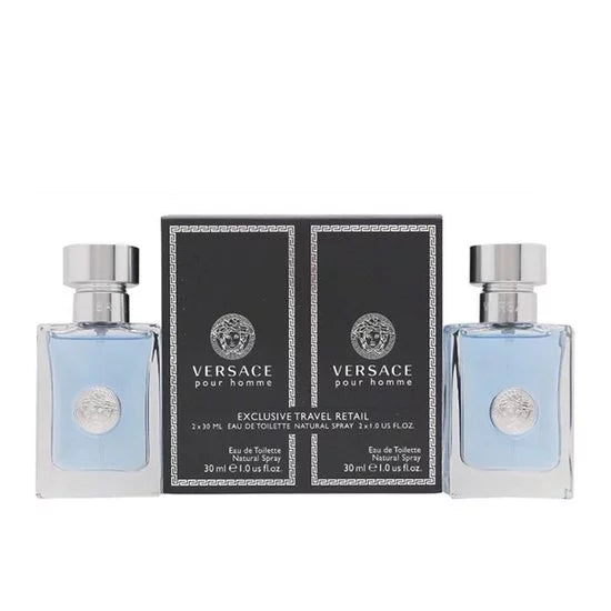 VERSACE POUR HOMME EDT SPRAY DUO SET 2x 30ML