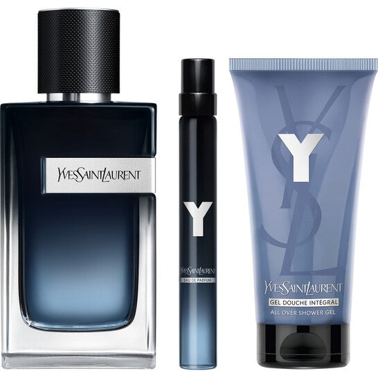 YSL Y SET: EDP 100ML + SHOWER GEL 50ML + EDP 10ML
