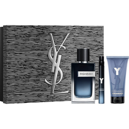 YSL Y SET: EDP 100ML + SHOWER GEL 50ML + EDP 10ML